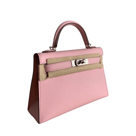 hermes rose sakura mini kelly|hermes kelly couture.